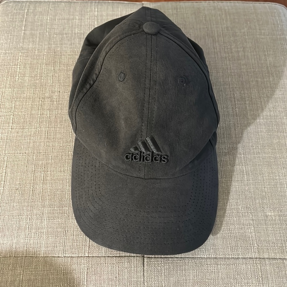 Gray adidas hat